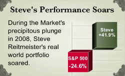 Steve finds gains even in the worst conditions